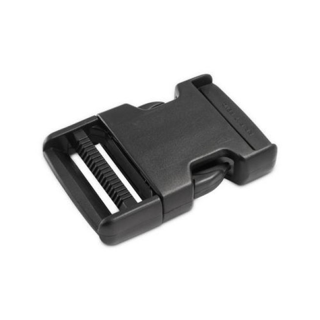 Пряжка-фастекс ПЛАСТИК чорний 40 мм